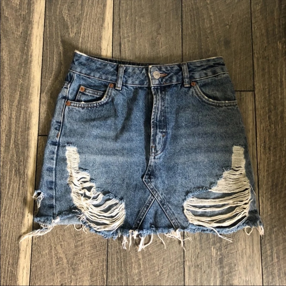 🚫SOLD🚫Topshop MOTO skirt